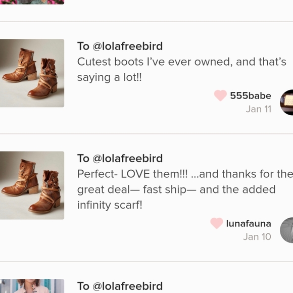 ♥️LAST FEW♥️🌿FREE PEOPLE/A.S.98 BOOTIES🌿 - Picture 8 of 8